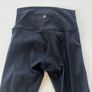 Lu Lu Lemon Black leggings